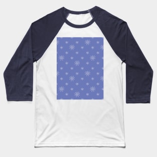 Snowflake pattern Baseball T-Shirt